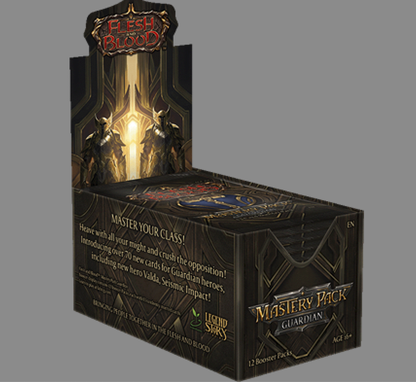 Flesh and Blood TCG - Mastery Pack Guardian Booster Display (12) - EN Flesh and Blood TCG - Mastery Pack Guardian Booster Display (12) - EN
