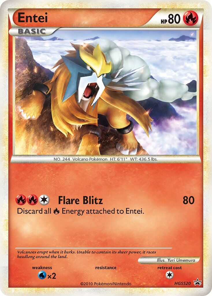 Entei - HGSS20/HHGS20 - EN
