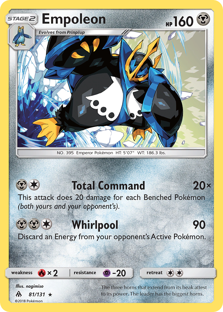 Empoleon - 81/165 - EN Empoleon - 81/165 - EN