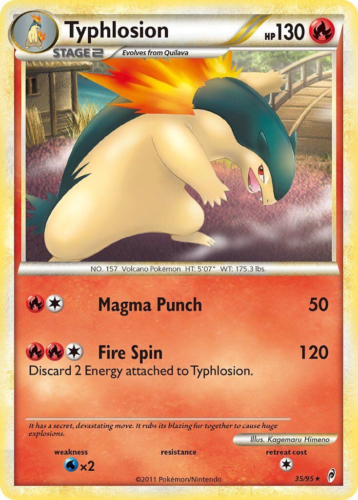Typhlosion - 35/95 - EN
