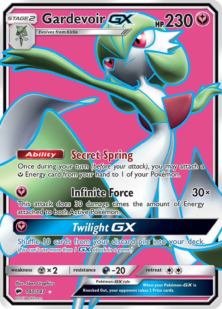 Gardevoir-GX - 140/147 - EN Gardevoir-GX - 140/147 - EN