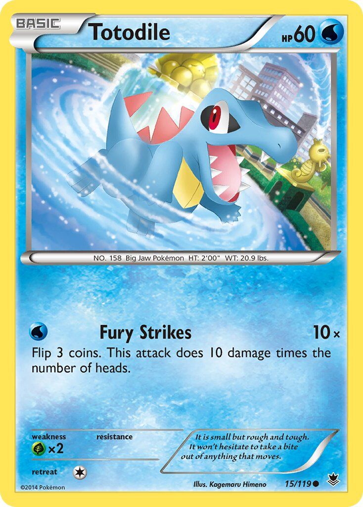 Totodile - 15/119 - EN Totodile - 15/119 - EN
