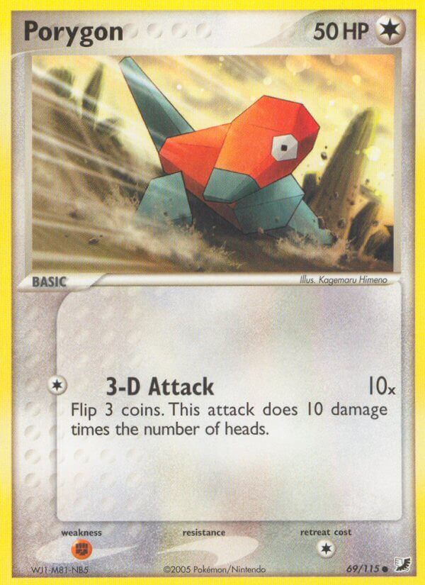 Porygon - 69/115 - EN Porygon - 69/115 - EN