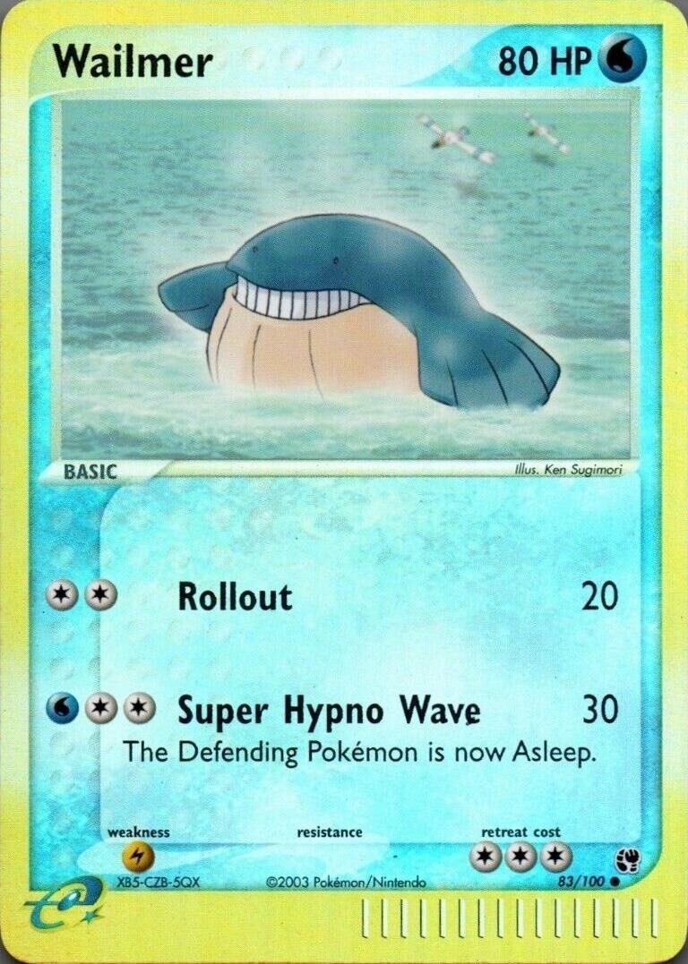 Wailmer - 83/100 - Reverse Holo - EN Wailmer - 83/100 - Reverse Holo - EN