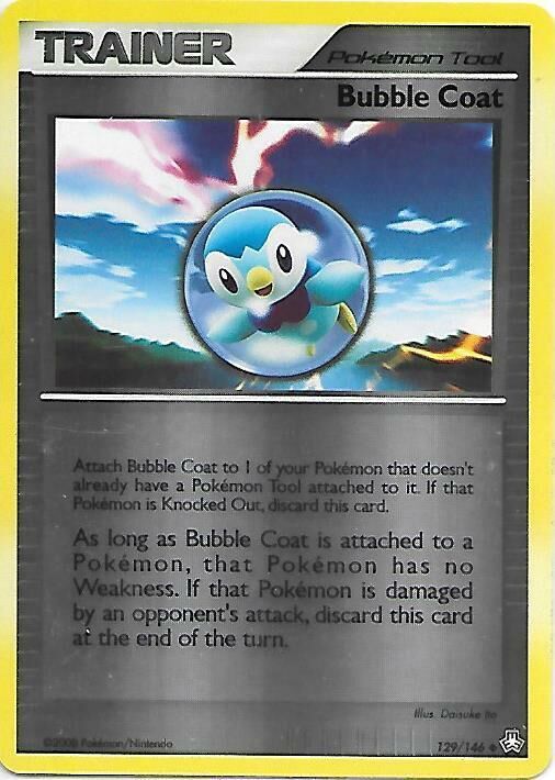 Bubble Coat - 129/146 - Reverse Holo - EN
