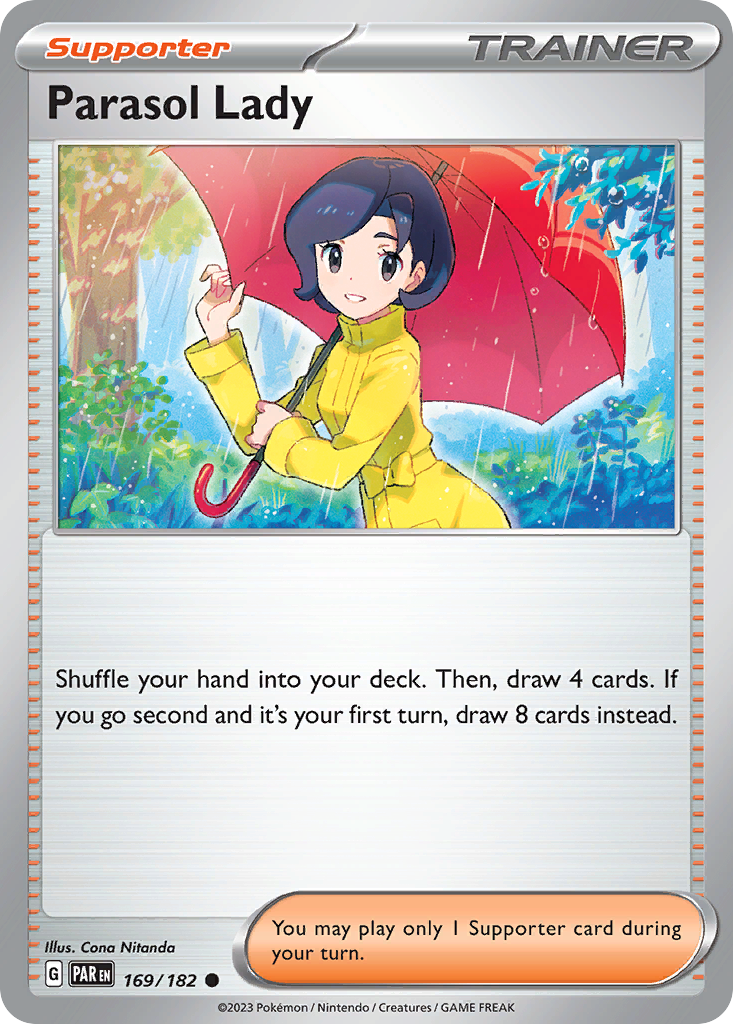 Parasol Lady - 169/182 - EN