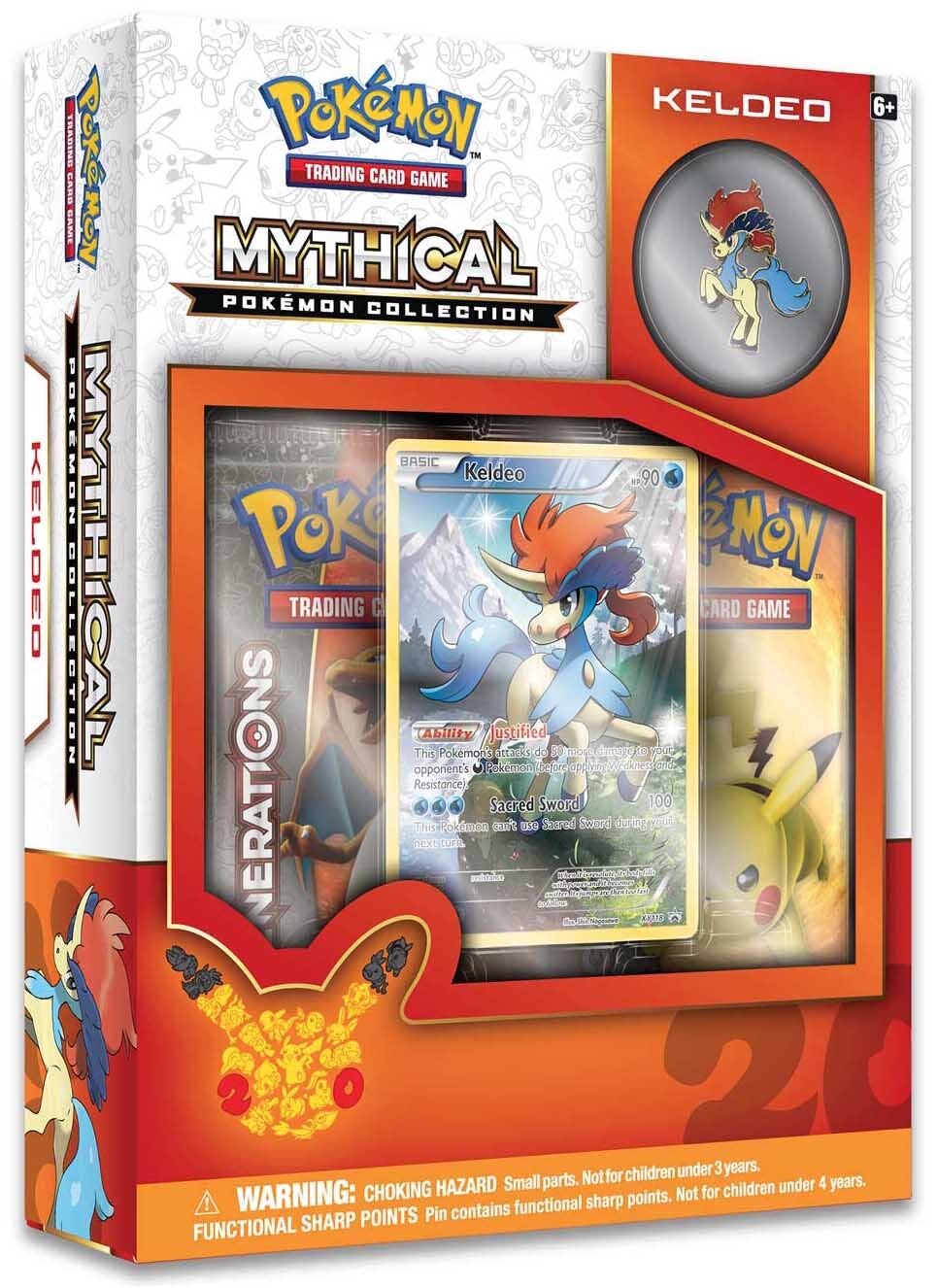 Pokémon Mythical Collection Keldeo Box