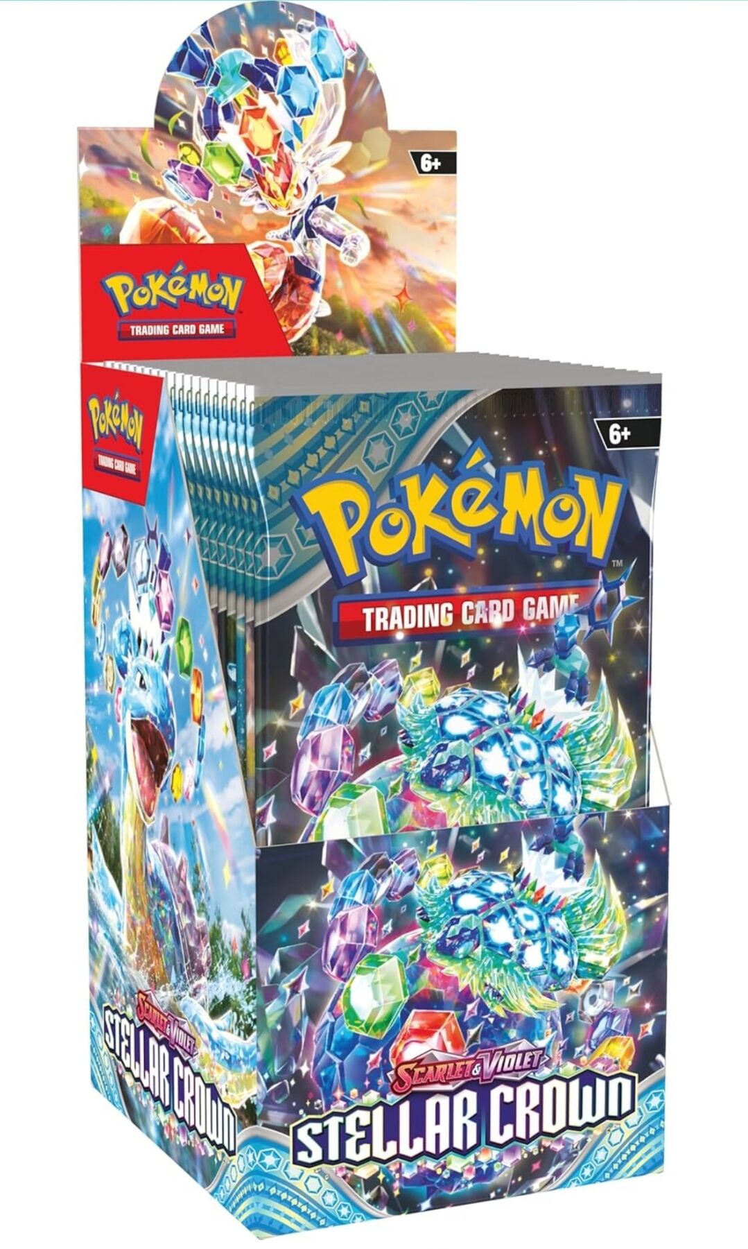 Pokémon TCG: Scarlet & Violet Stellar Crown Booster Display (18) - EN Pokémon TCG: Scarlet & Violet Stellar Crown Booster Display (18) - EN
