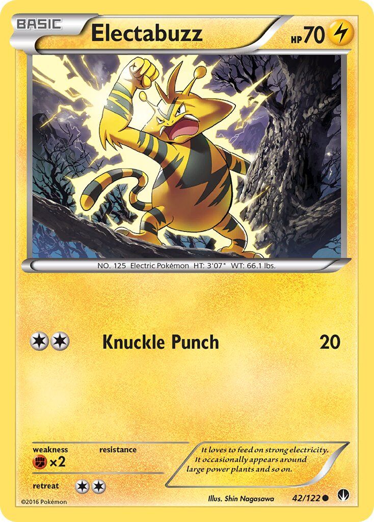 Electabuzz - 42/122 - EN Electabuzz - 42/122 - EN