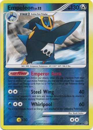 Empoleon - 2/100 - Reverse Holo - EN