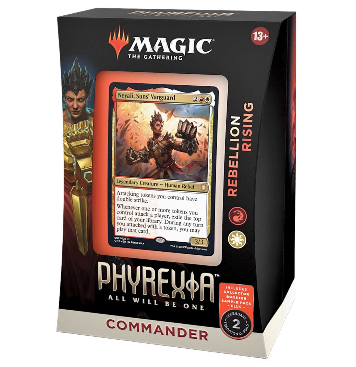 Phyrexia: All Will Be One Commander Deck Rebellion Rising - Magic the Gathering - EN Phyrexia: All Will Be One Commander Deck Rebellion Rising - Magic the Gathering - EN