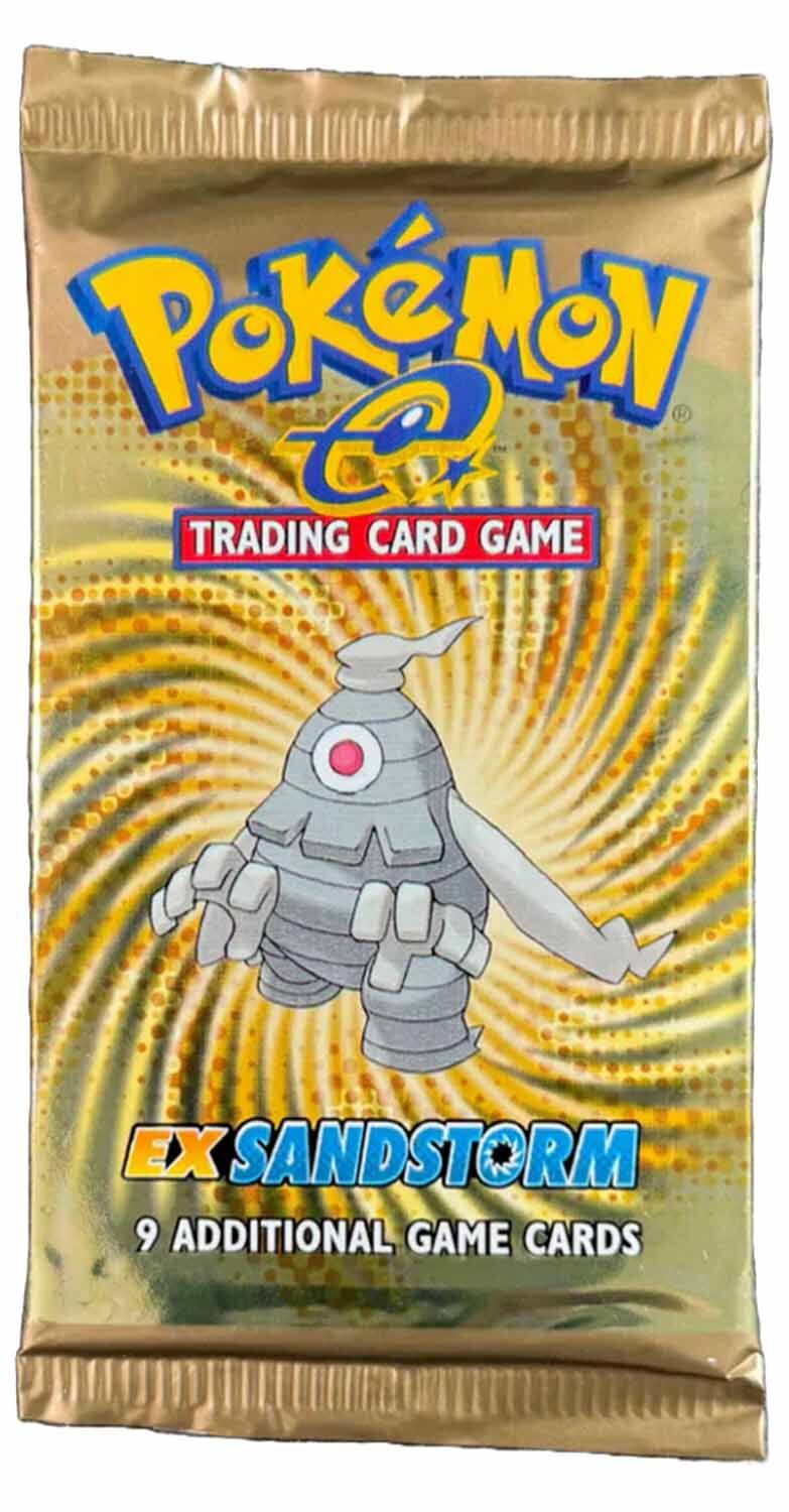 Pokmon EX Sandstorm Booster Pack Sealed (1 Random Pack Art) 2003 - EN   Amazingtoys.ch