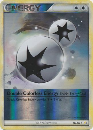 Double Colorless Energy - 103/123 - Reverse Holo - EN