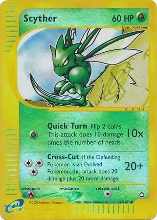 Scyther - 57/147 - Reverse Holo - EN