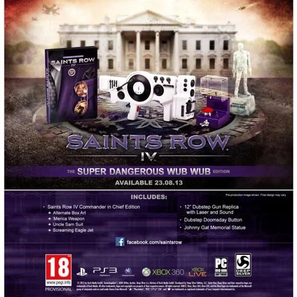 Saints Row IV [Super Dangerous Wub Wub Edition] - OVP - PS3 - EN