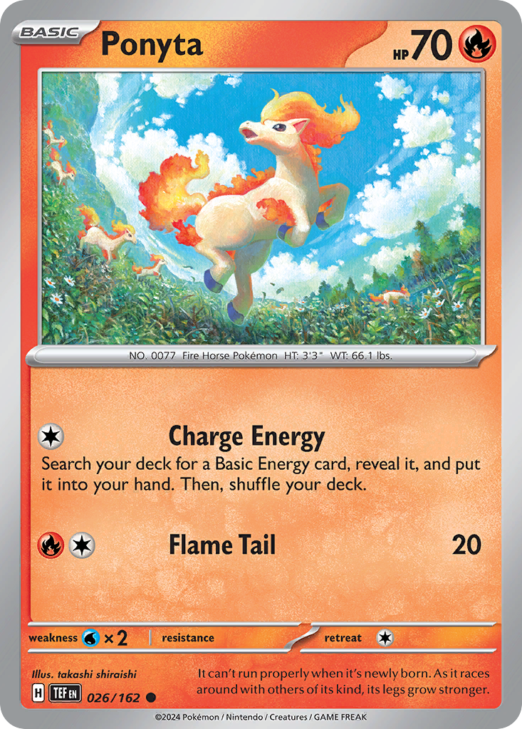 Ponyta - 026/162 - EN
