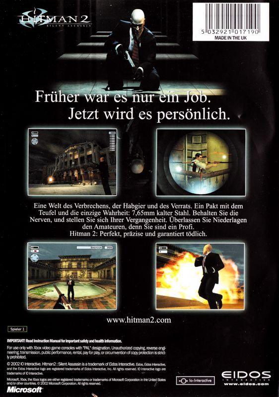 Hitman 2: Silent Assassin - Xbox