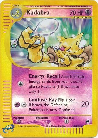 Kadabra - 84/165 - Reverse Holo - EN Kadabra - 84/165 - Reverse Holo - EN