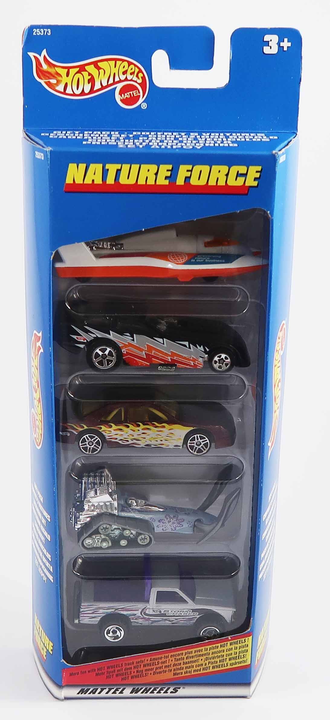 hot_wheels_5_pack_nature_force_front Hot Wheels Gift Pack Nature Force