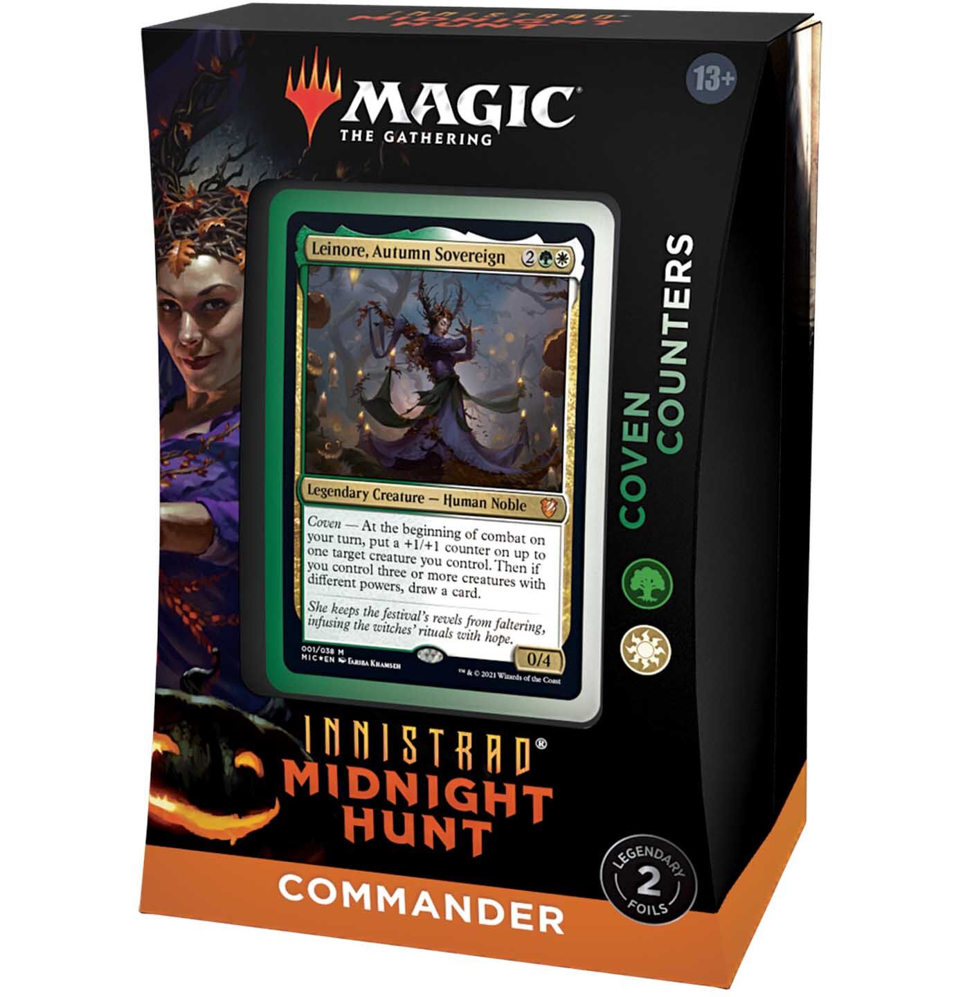 Innistrad: Midnight Hunt Commander Decks Coven Counters - Magic the Gathering - EN Innistrad: Midnight Hunt Commander Decks Coven Counters - Magic the Gathering - EN