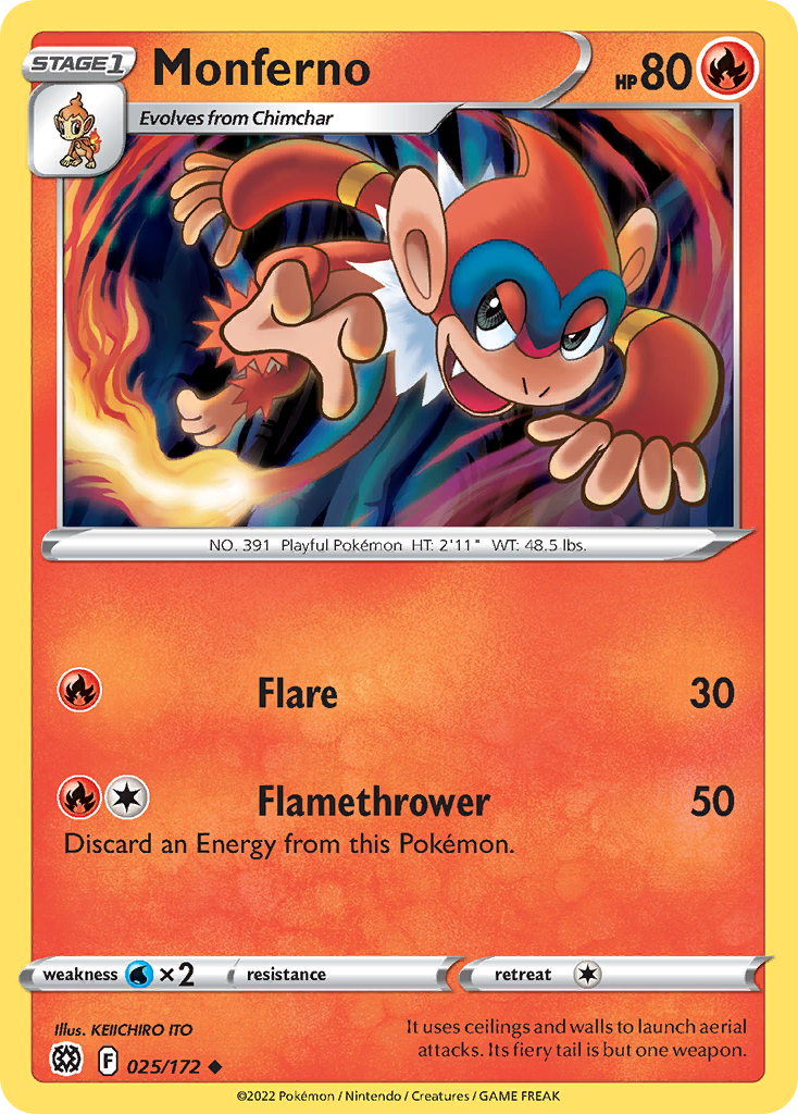 Monferno - 025/172 - EN Monferno - 025/172 - EN