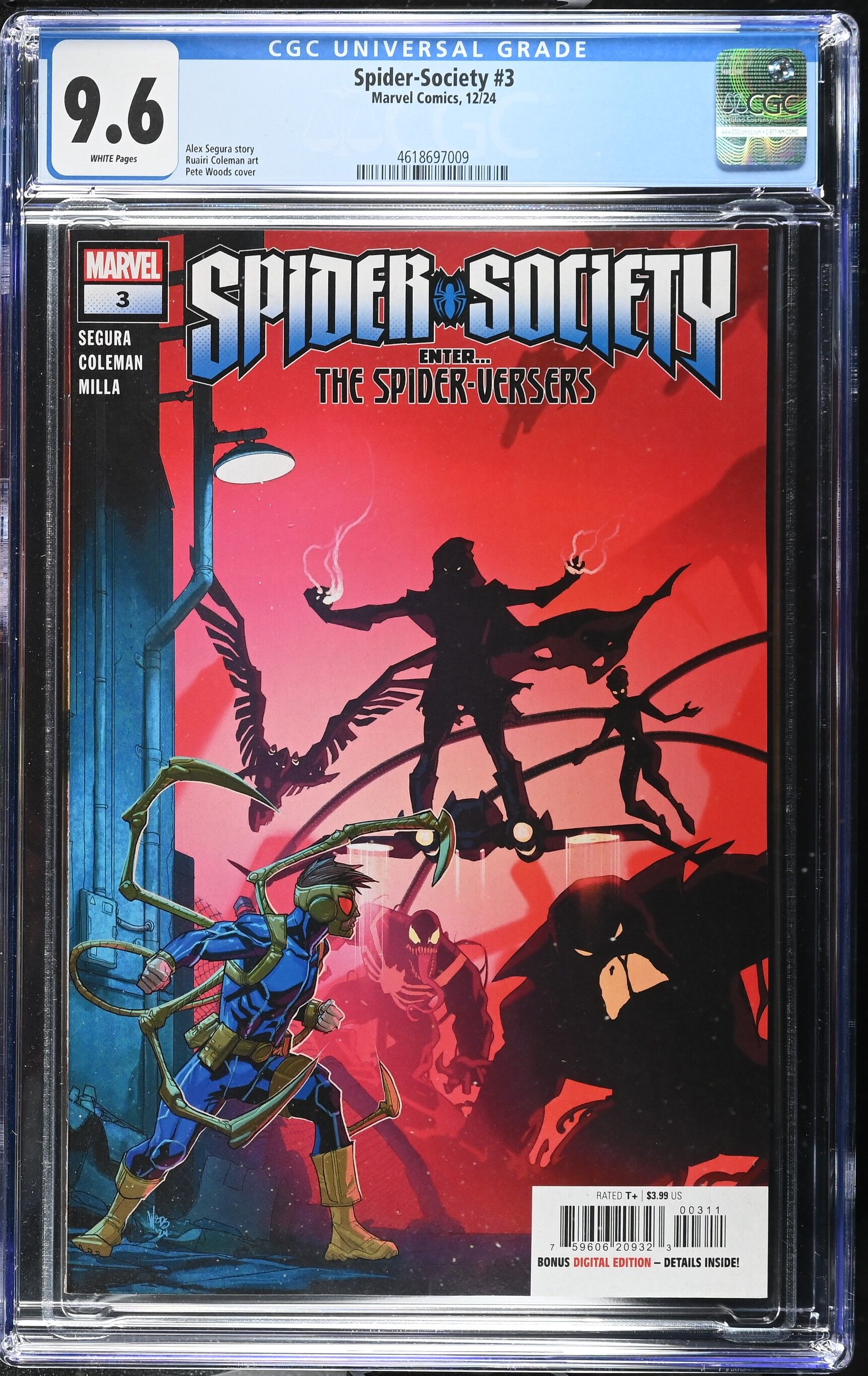 Spider-Society Issue 3 - CGC 9.6