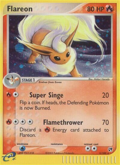 Flareon - 5/100 - EN Flareon - 5/100 - EN