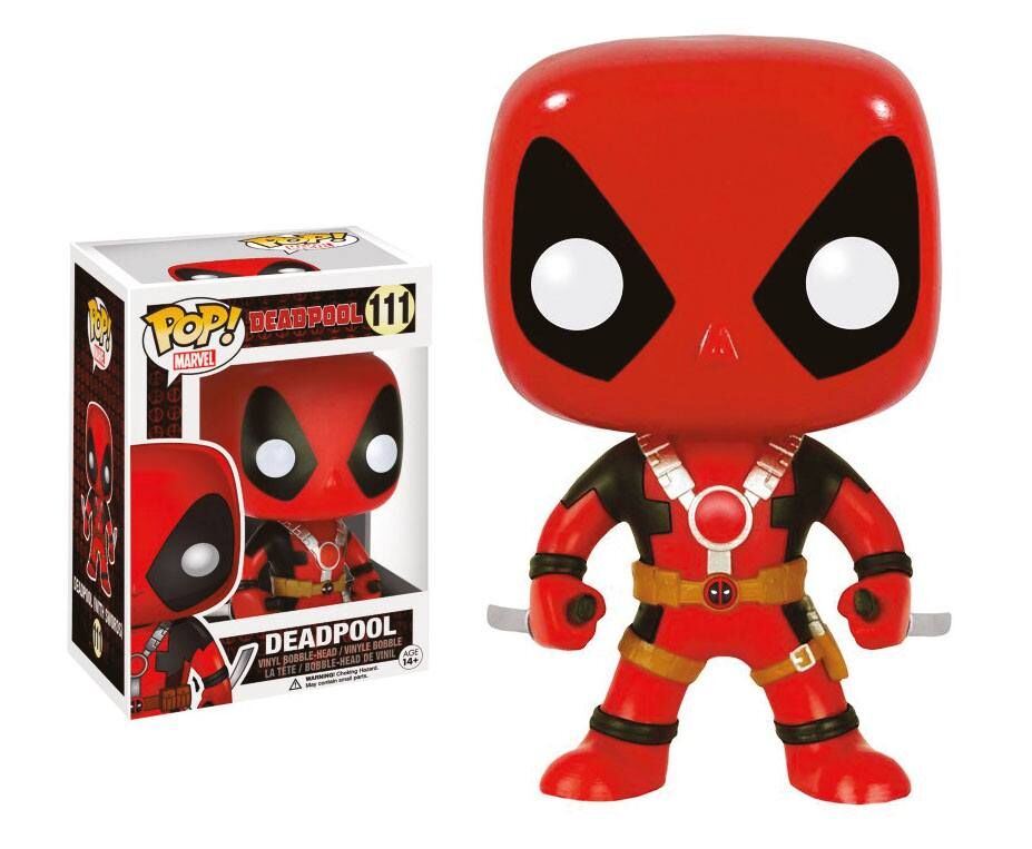 Marvel Comics POP! Vinyl Wackelkopf Deadpool Two Swords 10 cm Marvel Comics POP! Vinyl Wackelkopf Deadpool Two Swords 10 cm