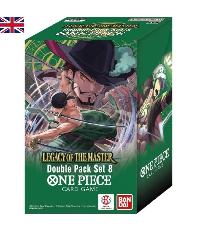 Legacy of The Master Double Pack Set DP08 - One Piece Card Game - EN Legacy of The Master Double Pack Set DP08 - One Piece Card Game - EN