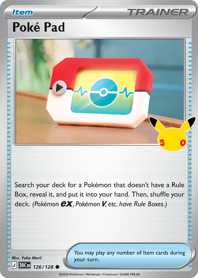 Poké Pad - 126/128 - EN