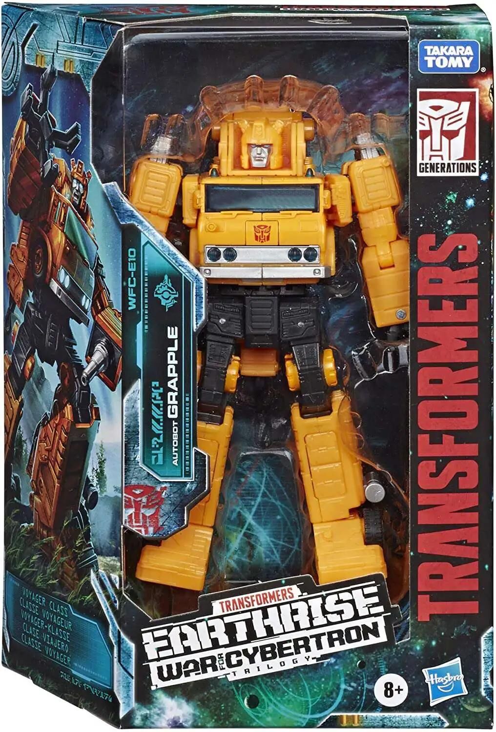 Transformers Generations Earthrise: War for Cybertron Autobot Grapple Voyager Action Figure WFC-E10 Transformers Generations Earthrise: War for Cybertron Autobot Grapple Voyager Action Figure WFC-E10