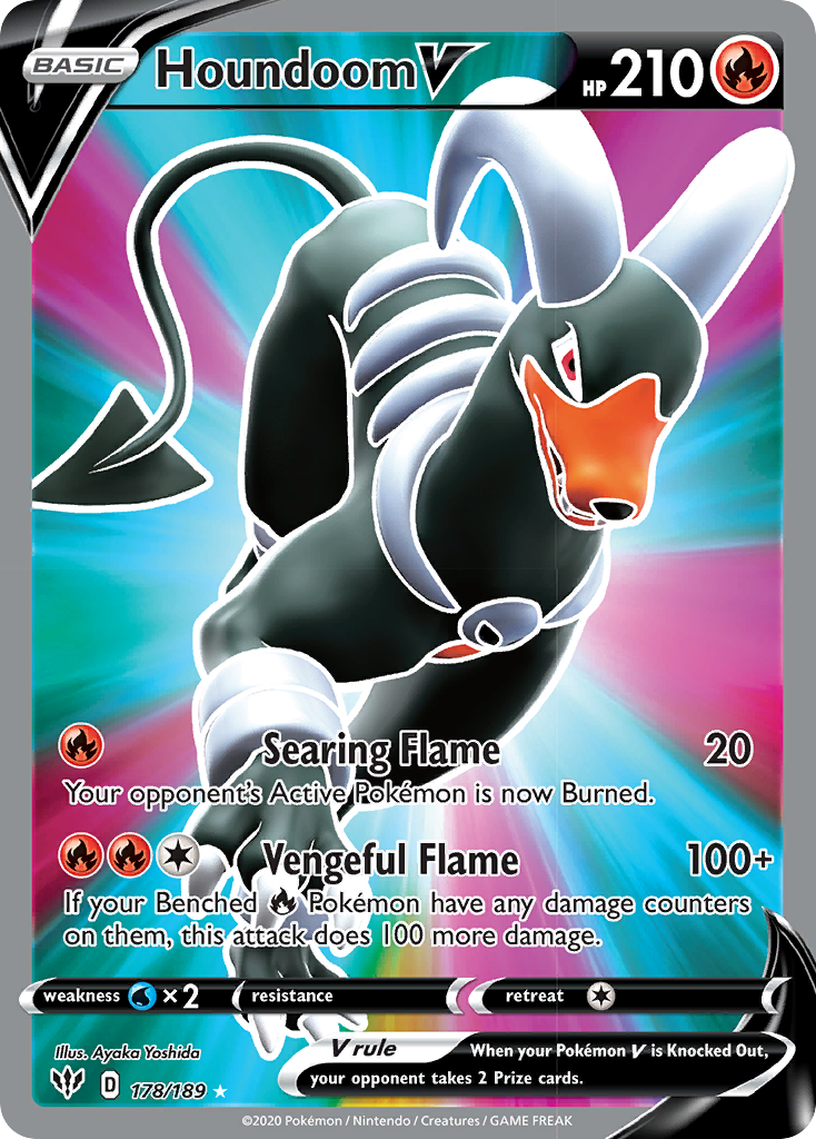 Houndoom V - 178/189 - EN Houndoom V - 178/189 - EN