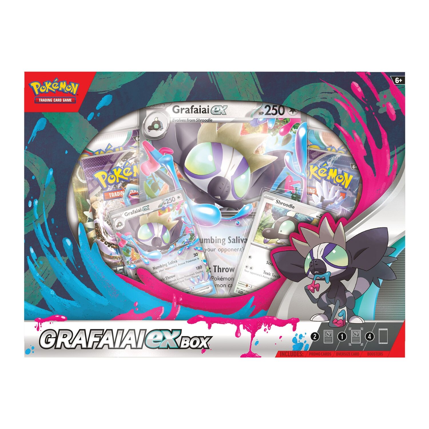 Pokémon Grafaiai ex Box - EN