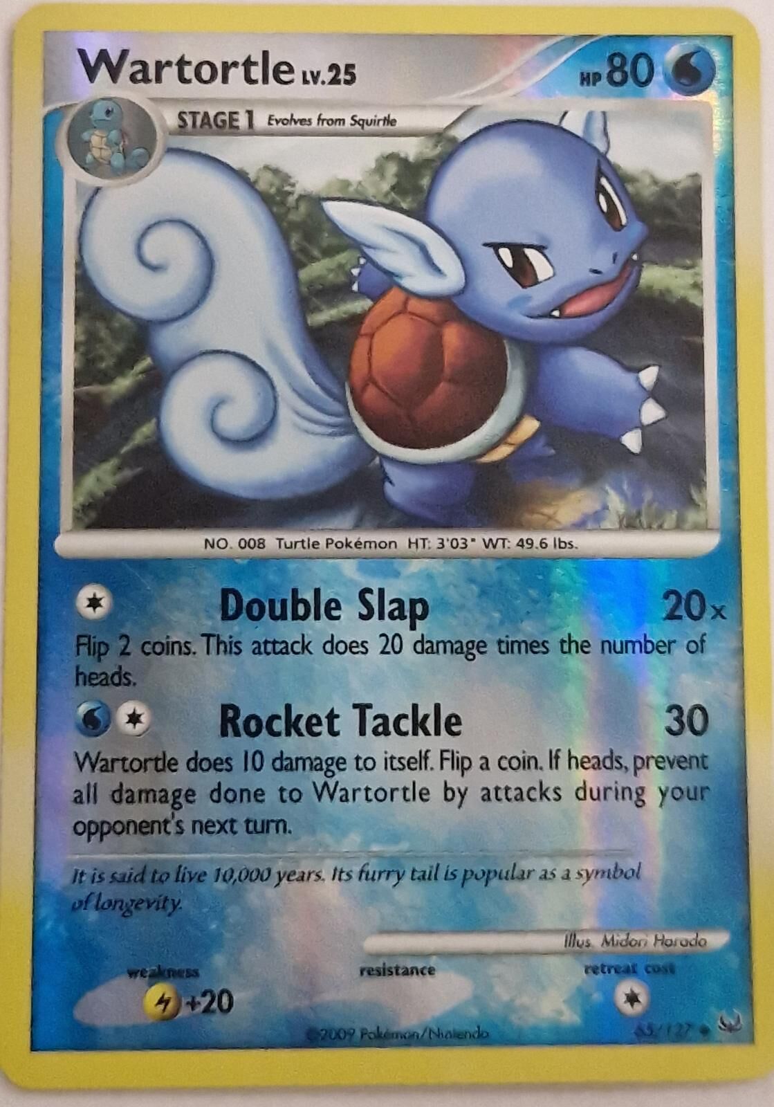 Wartortle - 65/127 - Reverse Holo - EN