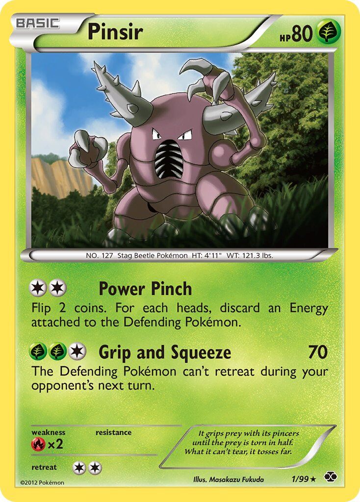 Pinsir - 1/99 - EN Pinsir - 1/99 - EN