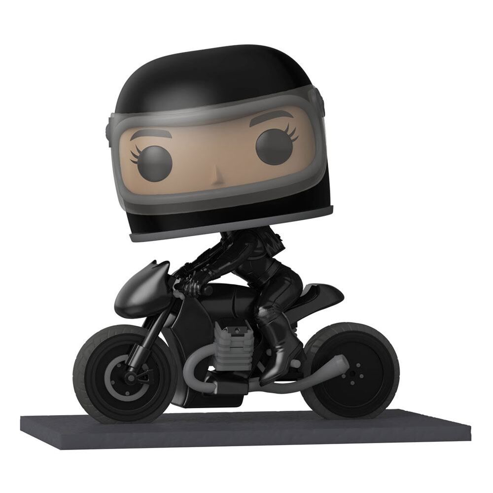 Batman POP! Rides Deluxe Vinyl Figur Selina on Motorcycle 15 cm Batman POP! Rides Deluxe Vinyl Figur Selina on Motorcycle 15 cm