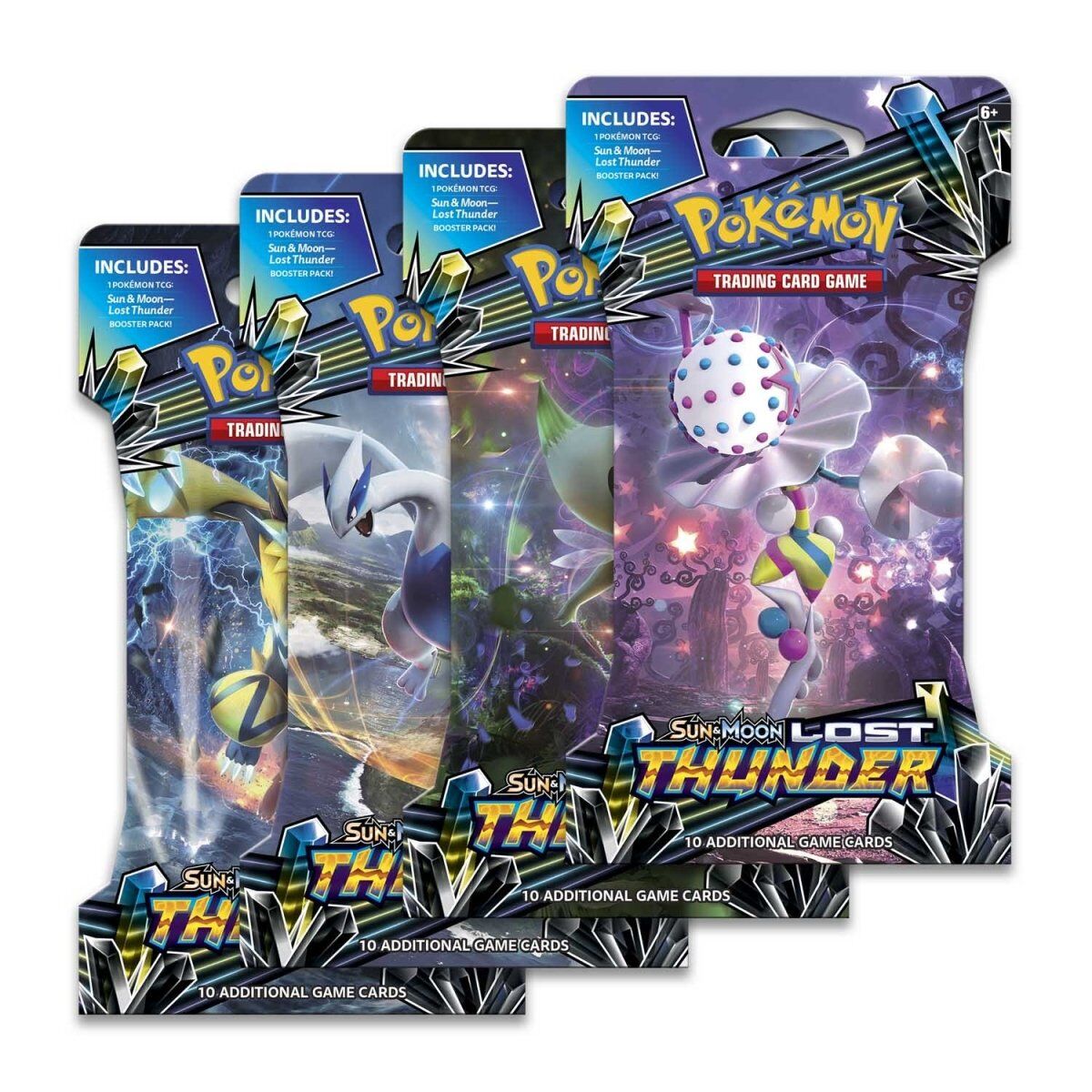 Pokémon TCG: Sun & Moon Lost Thunder Sleeved Booster Pack (10 Cards) - EN
