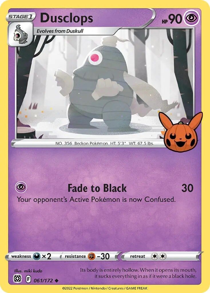 dusclops-061-172-pokemon-tcg-near-mint-en-17383 Dusclops - 061/172 - Pokémon TCG - Near Mint - EN