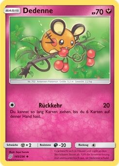 Dedenne 145/236 - Pokémon TCG