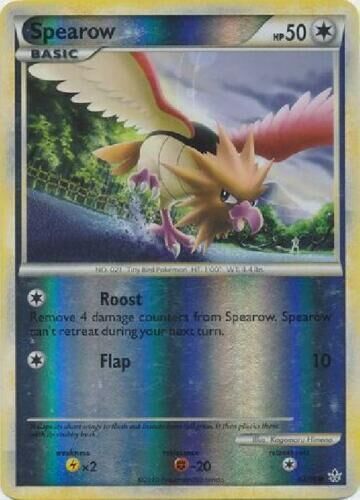Spearow - 62/95 - Reverse Holo - EN