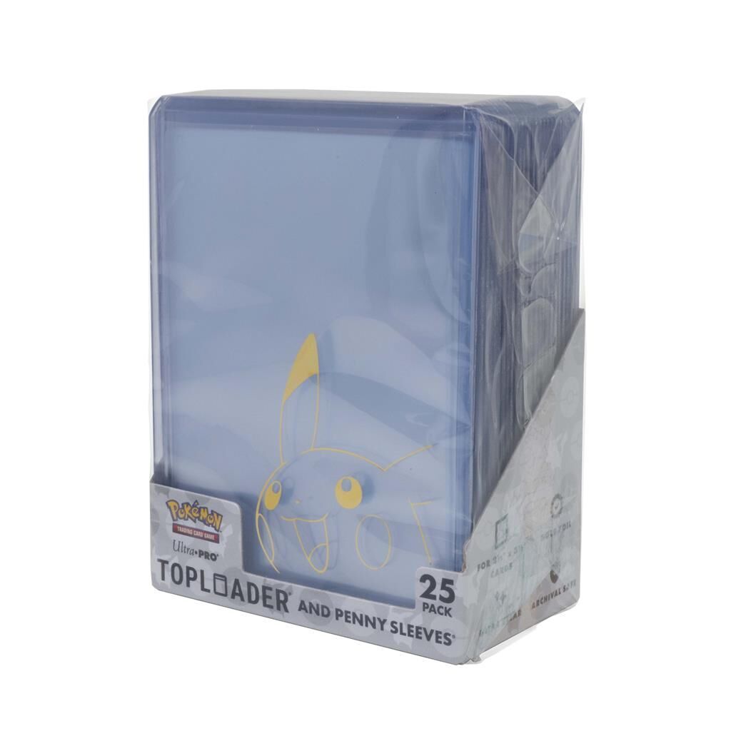 Ultra Pro Pikachu Toploader and Penny Sleeves Combo Pack