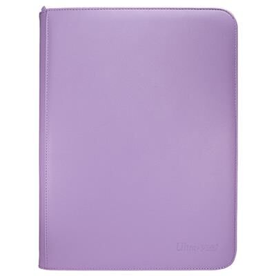 UP - Vivid - 9-Pocket Zippered Pro Binder - Purple