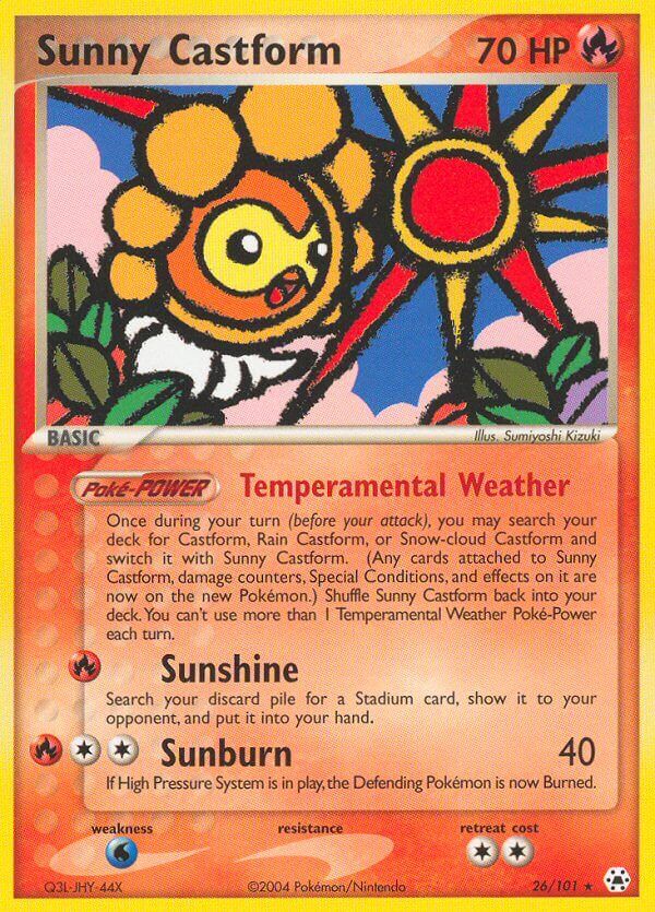 Sunny Castform - 26/101 - EN