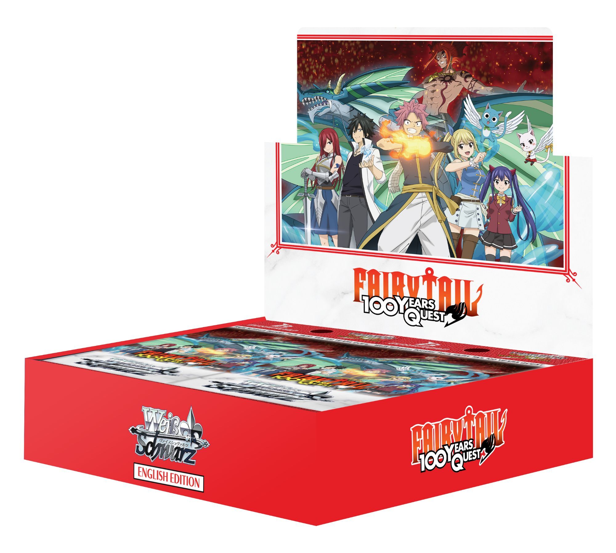 Fairy Tail 100 Years Quest Booster Display (12 Packs) - Weiss Schwarz TCG - EN Fairy Tail 100 Years Quest Booster Display (12 Packs) - Weiss Schwarz TCG - EN