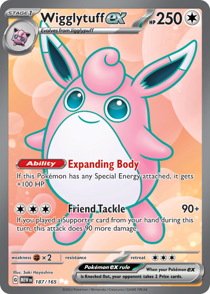 Wigglytuff ex - 187/207 - EN
