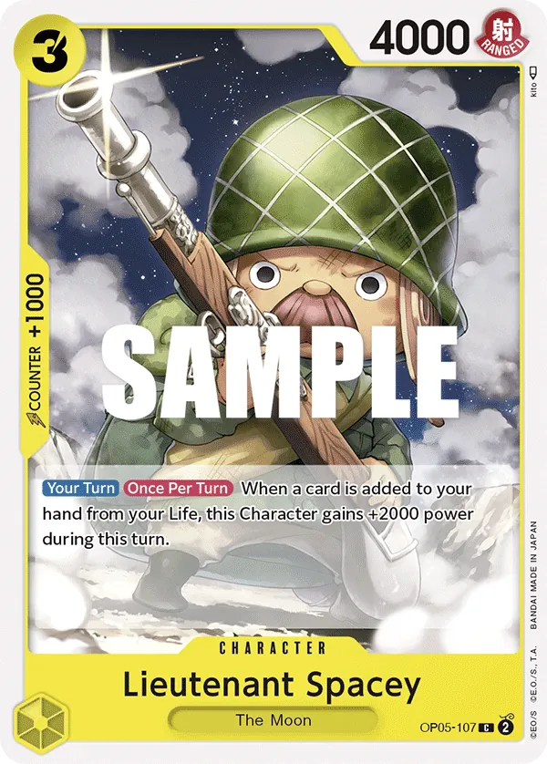 Lieutenant Spacey - OP05-107 Lieutenant Spacey - OP05-107