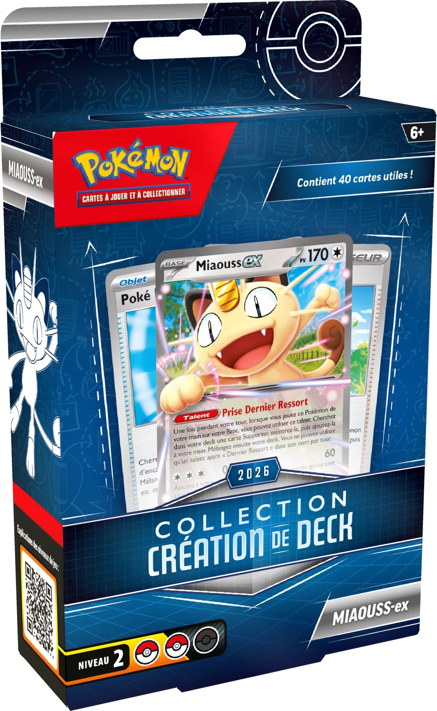 Pokémon JCC: Collection Création de Deck Miaouss-ex - FR Pokémon JCC: Collection Création de Deck Miaouss-ex - FR