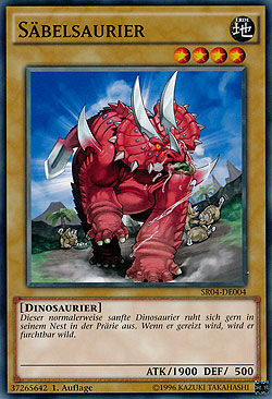 saebelsaurier Säbelsaurier - Yu-Gi-Oh!