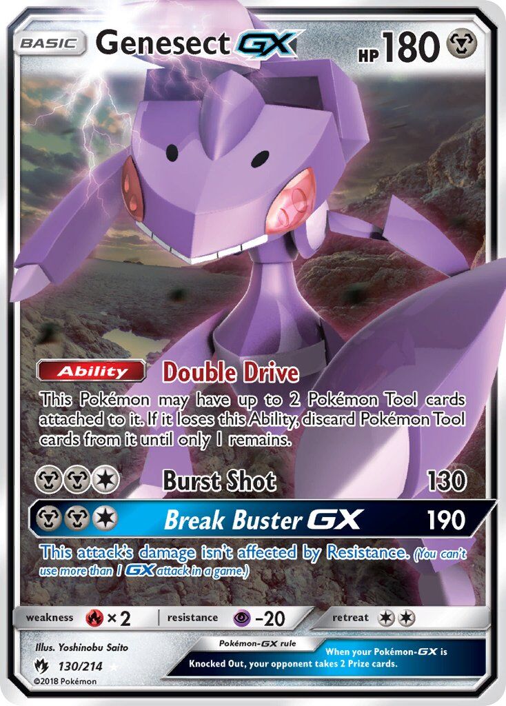 Genesect-GX - 130/214 - EN Genesect-GX - 130/214 - EN