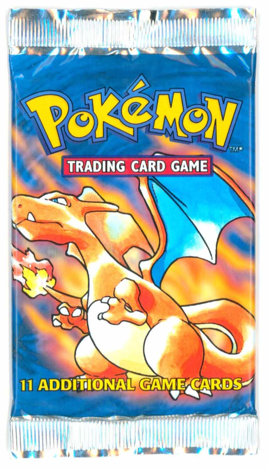 Pokémon Base Set Booster Charizard Art Sealed 1999 (4th Print) - EN